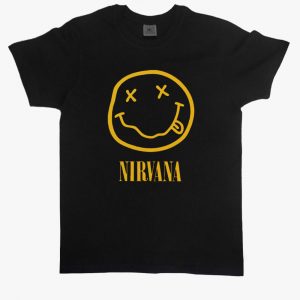 Nirvana Smiley Face tshirt