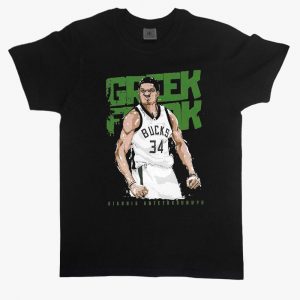 Greek Freak Giannis Antetokounmpo tshirt