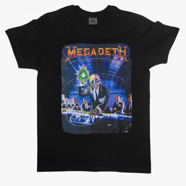 Megadeth Rest in peaces tshirt